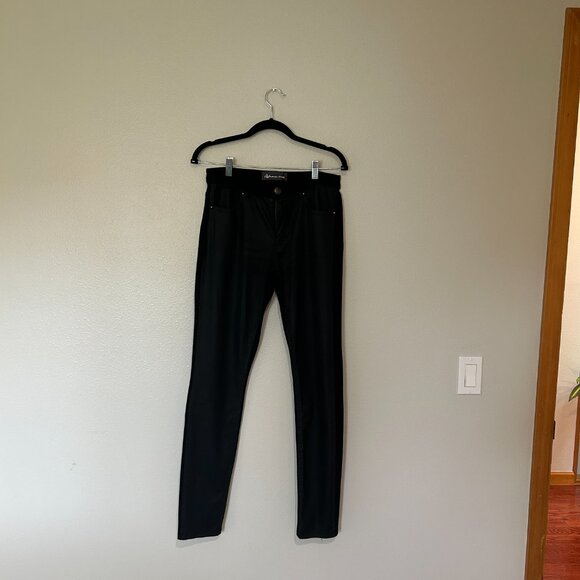 Reitmans skinny Jeans black with fun front panel   Size 9 - Picture 2 of 8